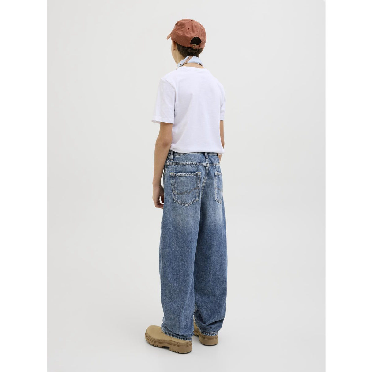 Jack & Jones Junior Blue Denim Jjialex Jjoriginal Akm 061 Noos Jnr
