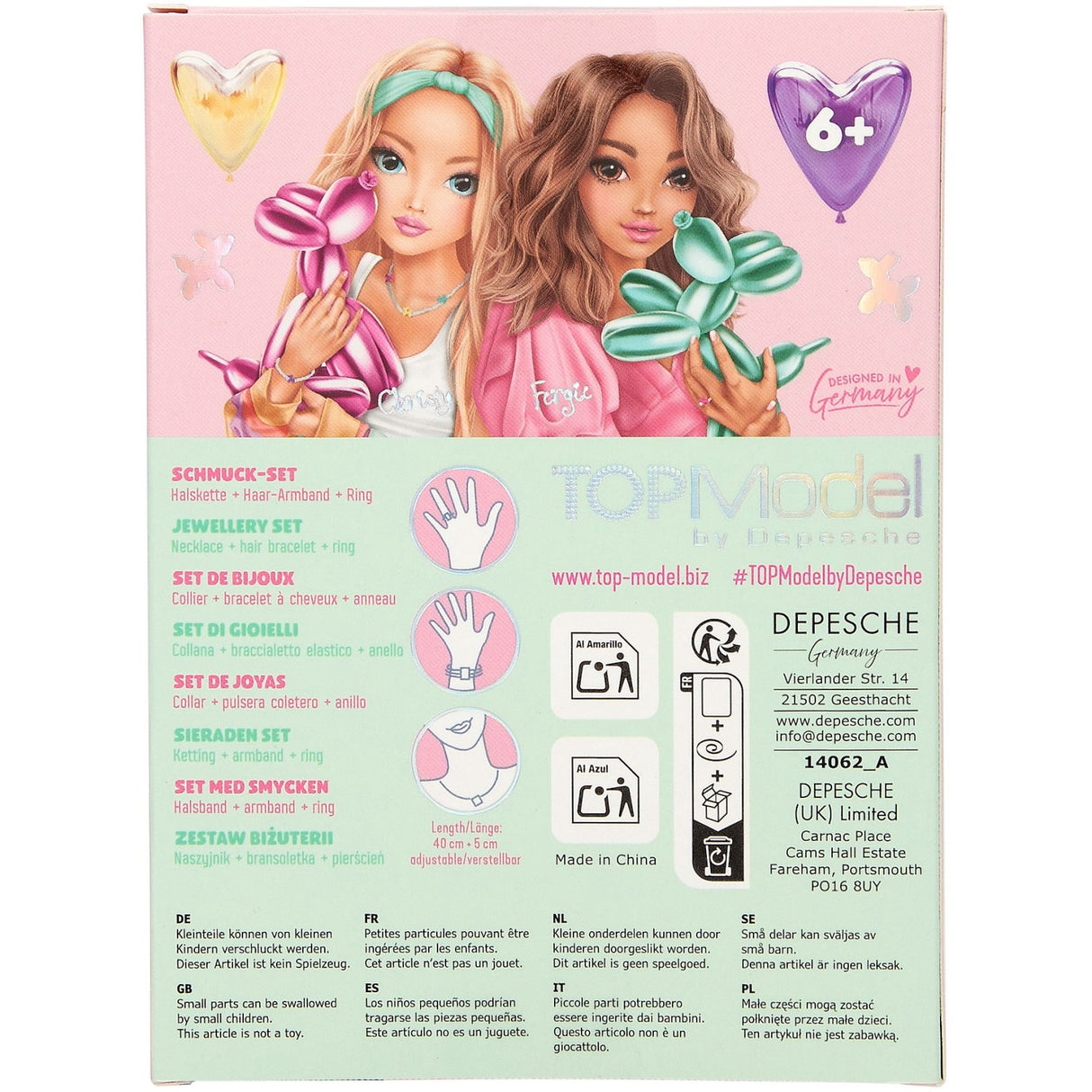 TOPModel Jewellery Set