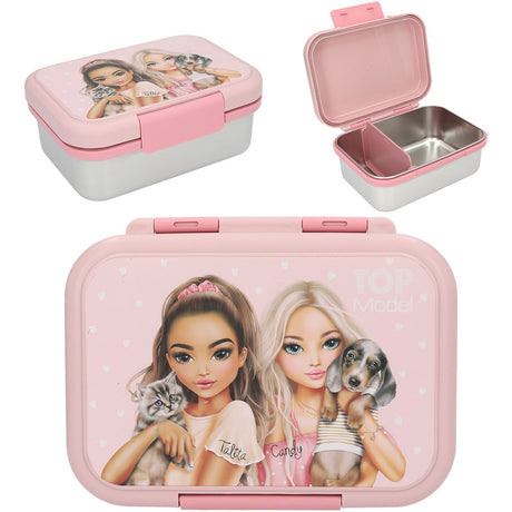 TOPModel Pink Lunchbox Stainless Steel