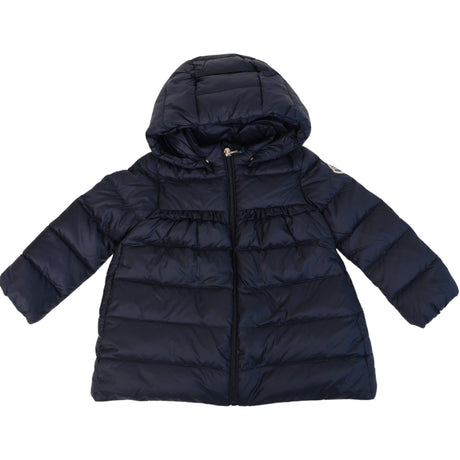 Moncler Navy Nevra Long Coat