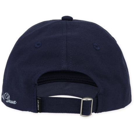 Les Deux Kids Dark Navy Globe Logo Dad Cap