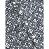 Les Deux Kids Blue Fog Lukas Arabesque AOP SS Shirt