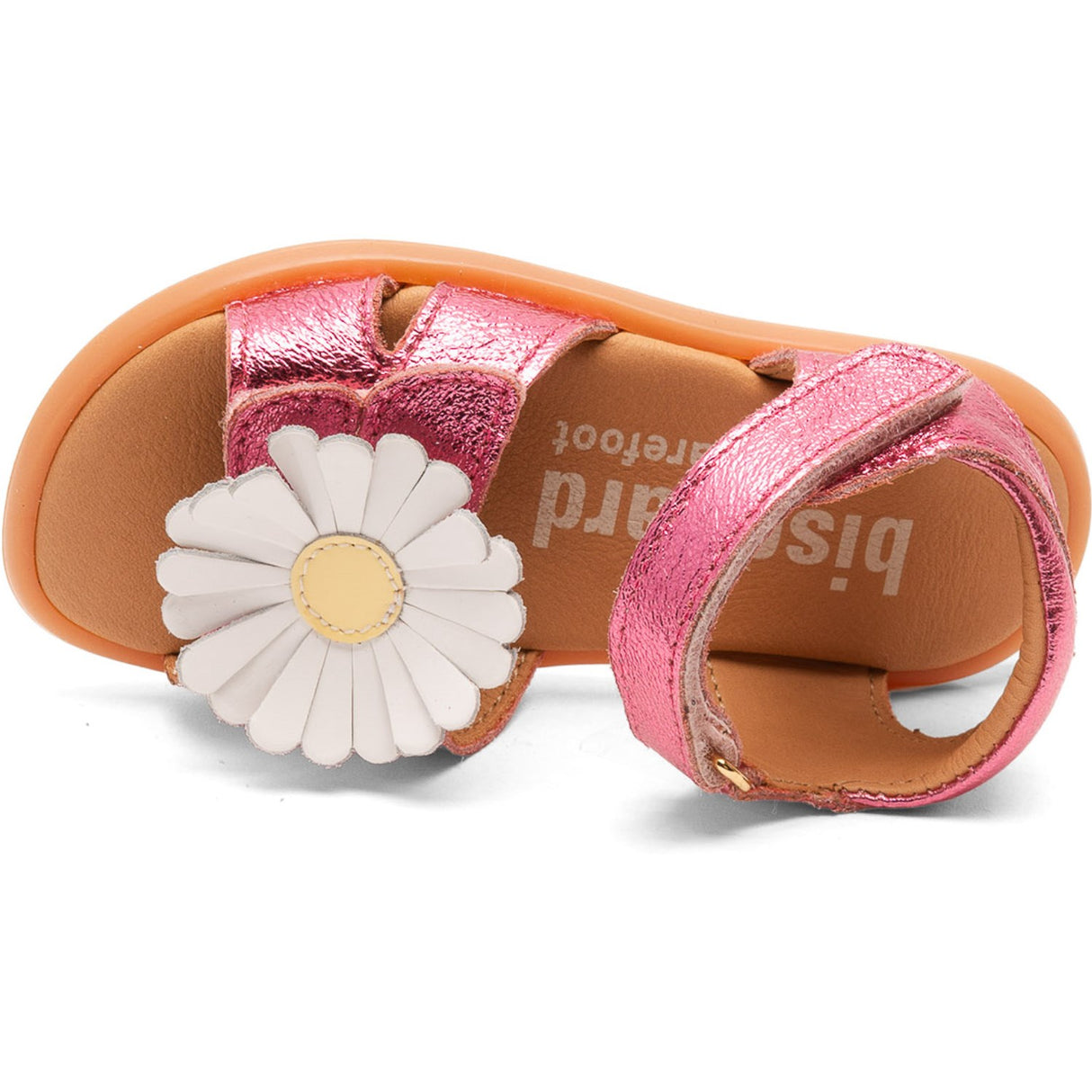 Bisgaard Pink Metallic Barefoot Oya Sandal