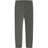 Name It Mulled Basil Nmnwax Wool Rib Leggings Noos