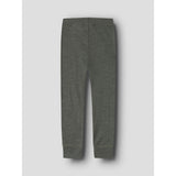 Name It Mulled Basil Nmnwax Wool Rib Leggings Noos