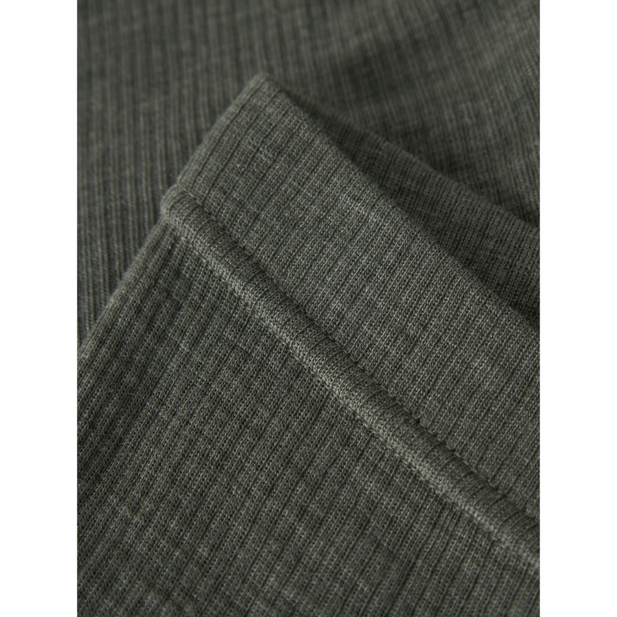 Name It Mulled Basil Nmnwax Wool Rib Leggings Noos