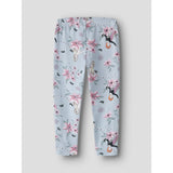 Name It Subdued Blue Nmfjalinda Frozen Leggings Wdi