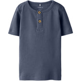 Name It Vintage Indigo Melange Nmmkab Ss Top Noos