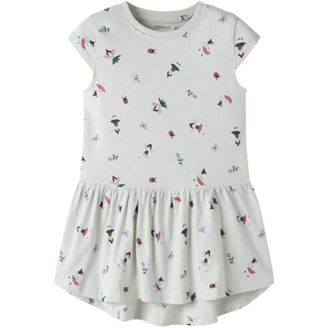 Name It Pale Aqua Fairy Garden Nmfvigga Capsl Dress F1 Noos