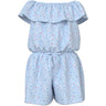 Name It Ice Water Small Floral Nkfvinaya Ss Playsuit Fffff Noos