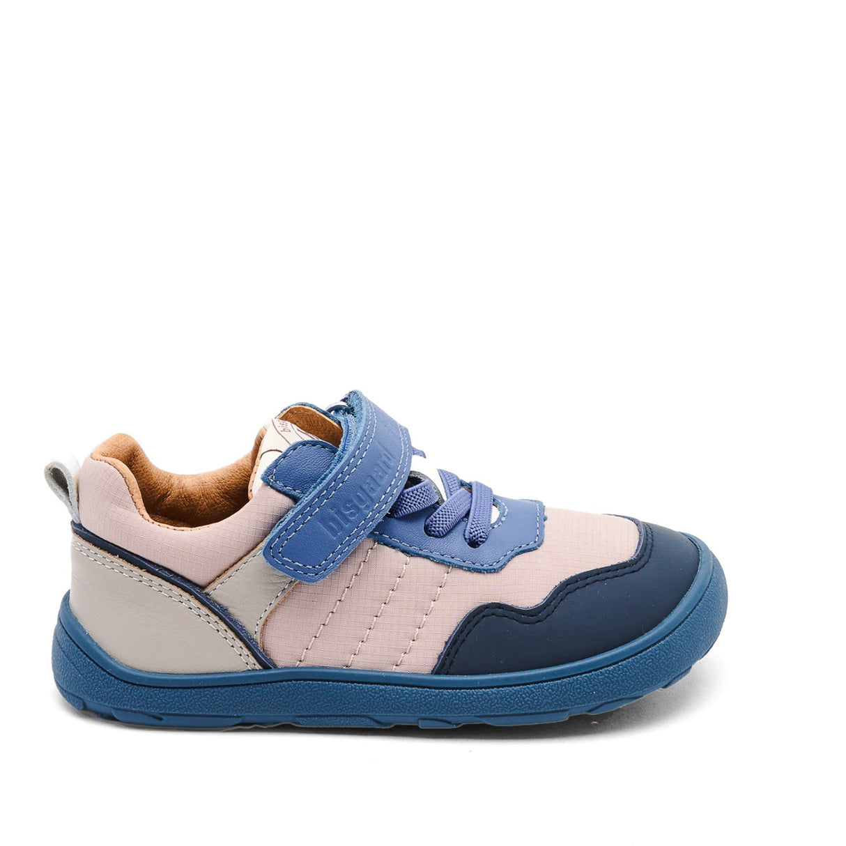 Bisgaard Navy Barefoot Baloo Velcro Shoe