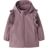 Name It Wistful Mauve Nmfalfa08 Softshell Jacket Frill Foil Fo