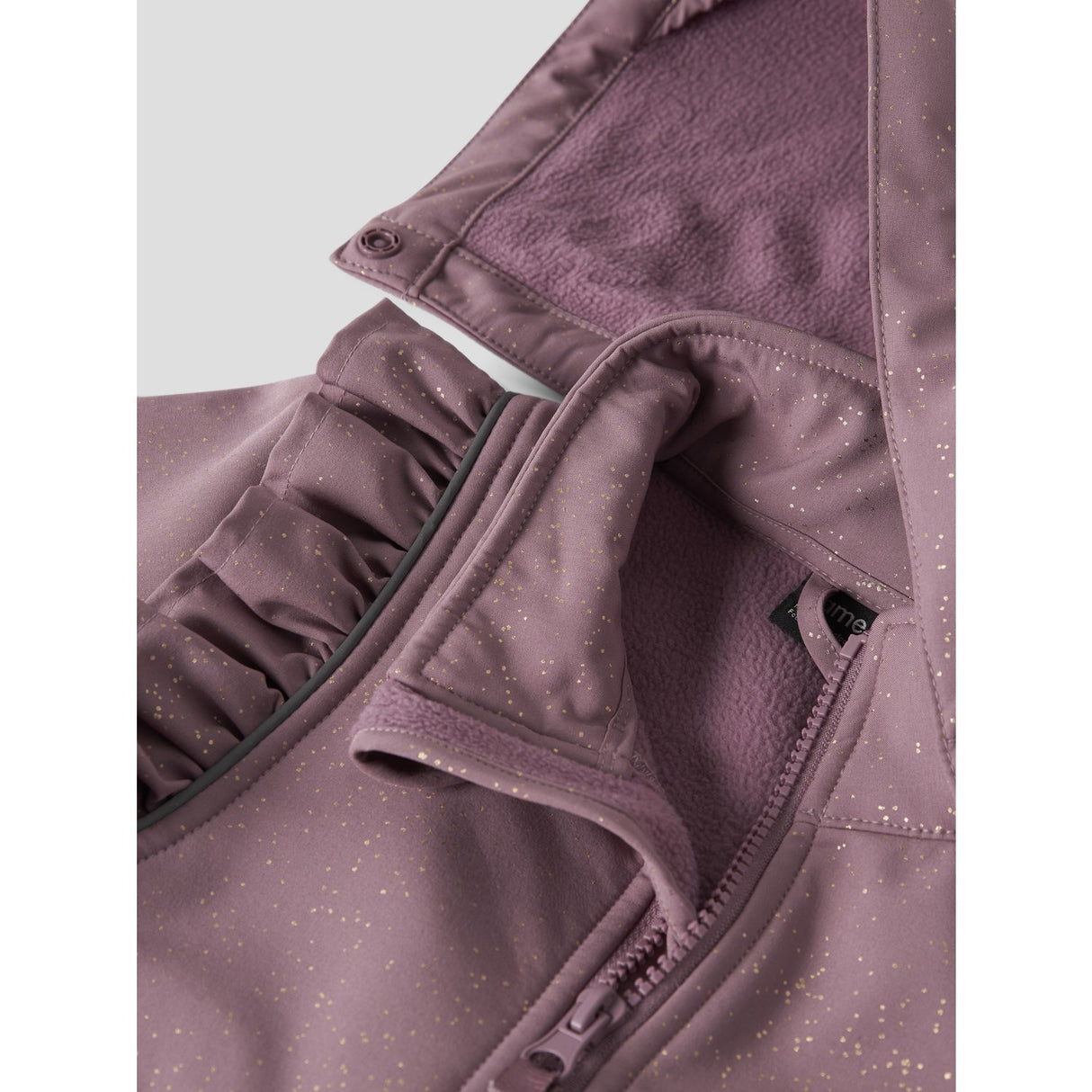 Name It Wistful Mauve Nmfalfa08 Softshell Jacket Frill Foil Fo
