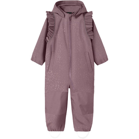 Name It Wistful Mauve Nmfalfa08 Softshell Suit Frill Foil Fo