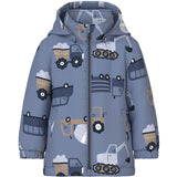 Name It Country Blue 2 Construction Nmmmax Jacket Pa AOP Noos