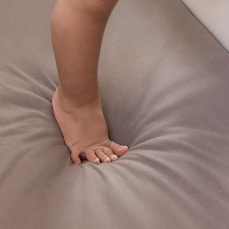 Sebra Jetty Beige Jersey Sheet Baby