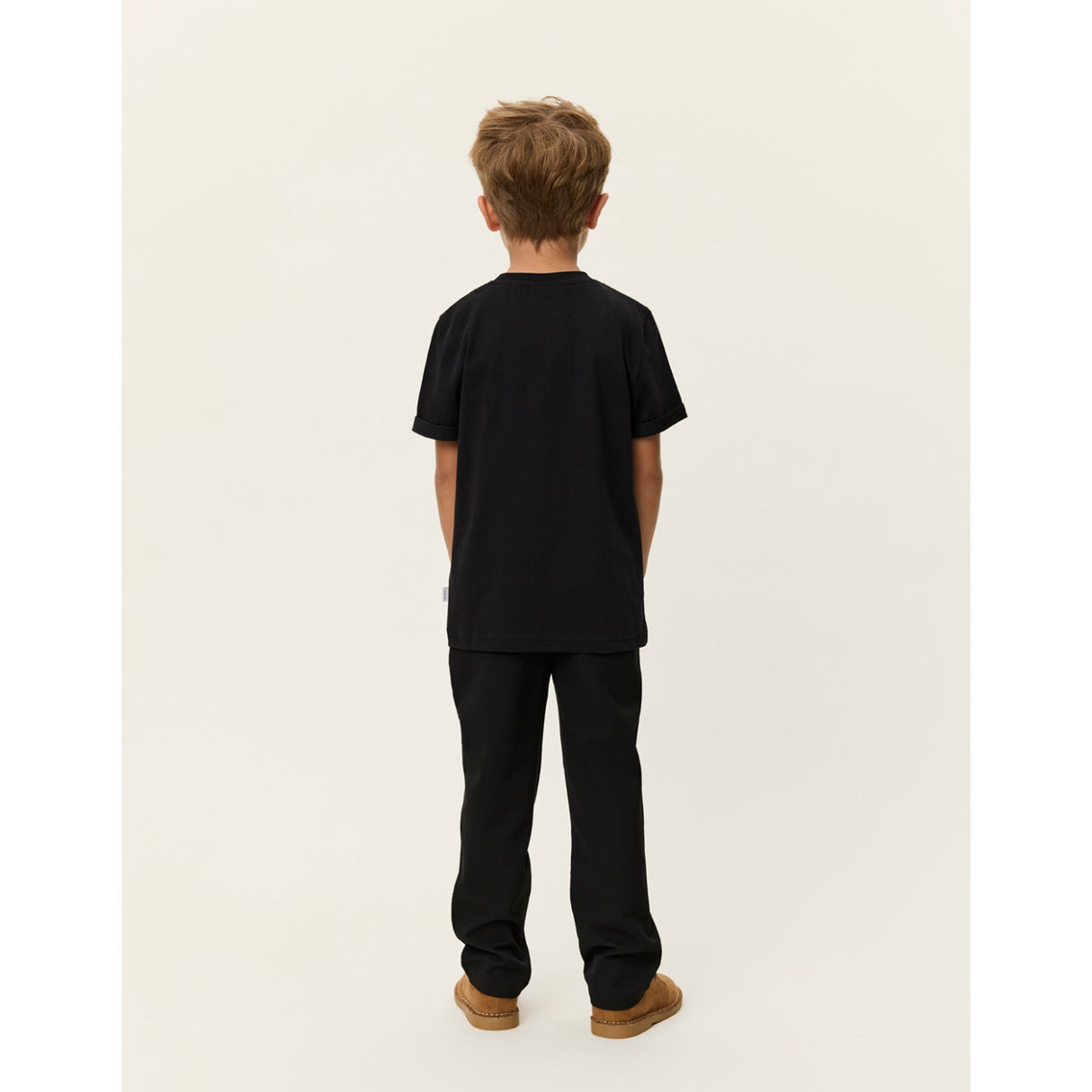 Les Deux Kids Black Norregaard T-Shirt