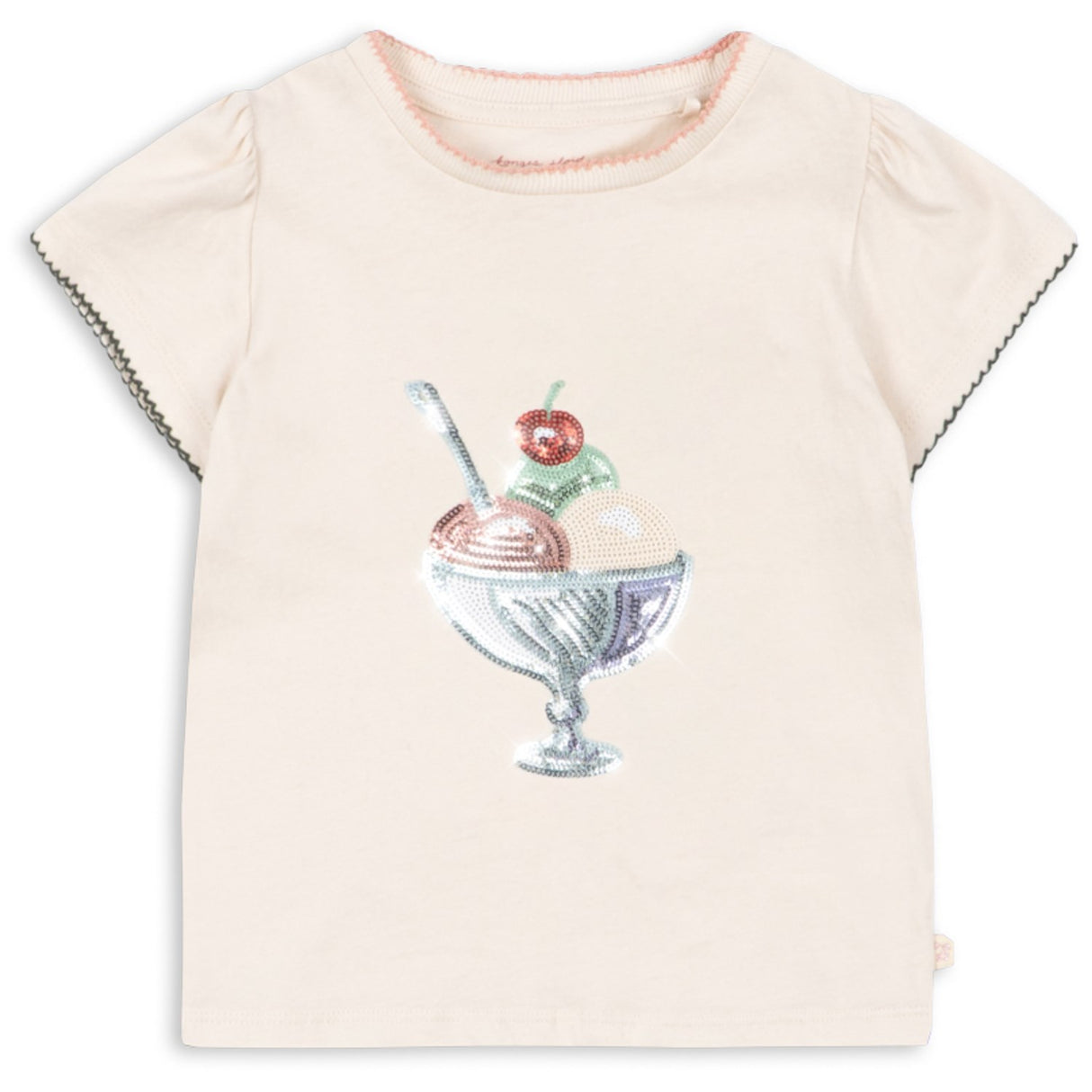 Konges Sløjd Buttercream Famo Puff Tee Gots