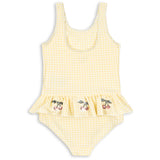 Konges Sløjd Banana Almond Check Etta Swimsuit