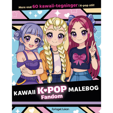 Forlaget Tukan K-Pop Fandom - Coloring Book