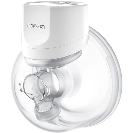 Momcozy White S12 Pro Wearable Breast Pump Single Pack