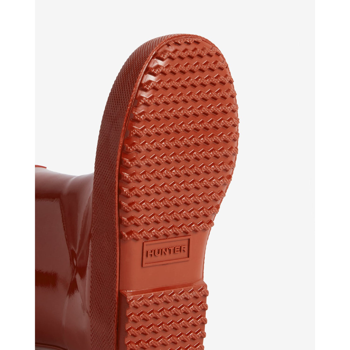 Hunter Military Red Kids First Gloss Rainboot