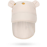 Konges Sløjd Mon Grand Citron Aster Bear Sun Hat Grs
