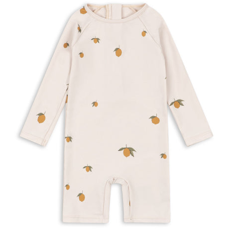 Konges Sløjd Mon Grand Citron Aster Onesie Grs