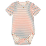 Konges Sløjd Stripe Tricolore Petit Basic Ss Body Gots