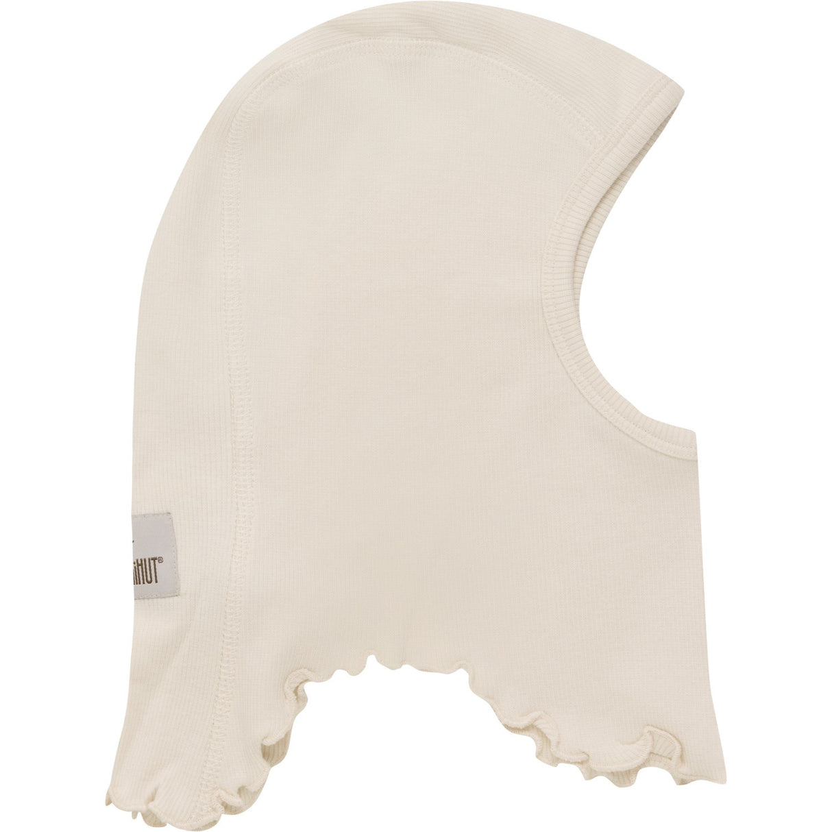 Huttelihut Antique White Balaclava Rib