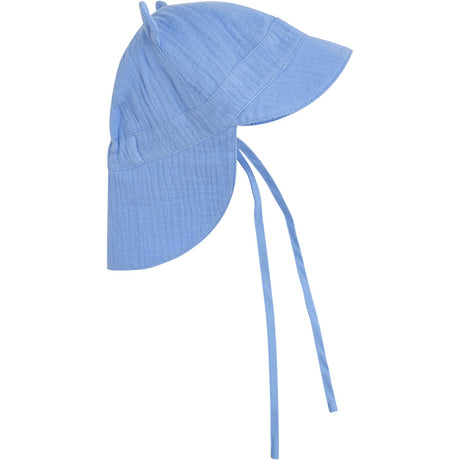 Huttelihut Della Robbia Blue Summer Hat Ears Muslin