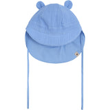 Huttelihut Della Robbia Blue Summer Hat Ears Muslin