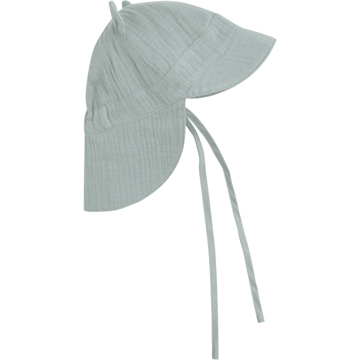 Huttelihut Gray Mist Summer Hat Ears Muslin