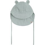 Huttelihut Gray Mist Summer Hat Ears Muslin