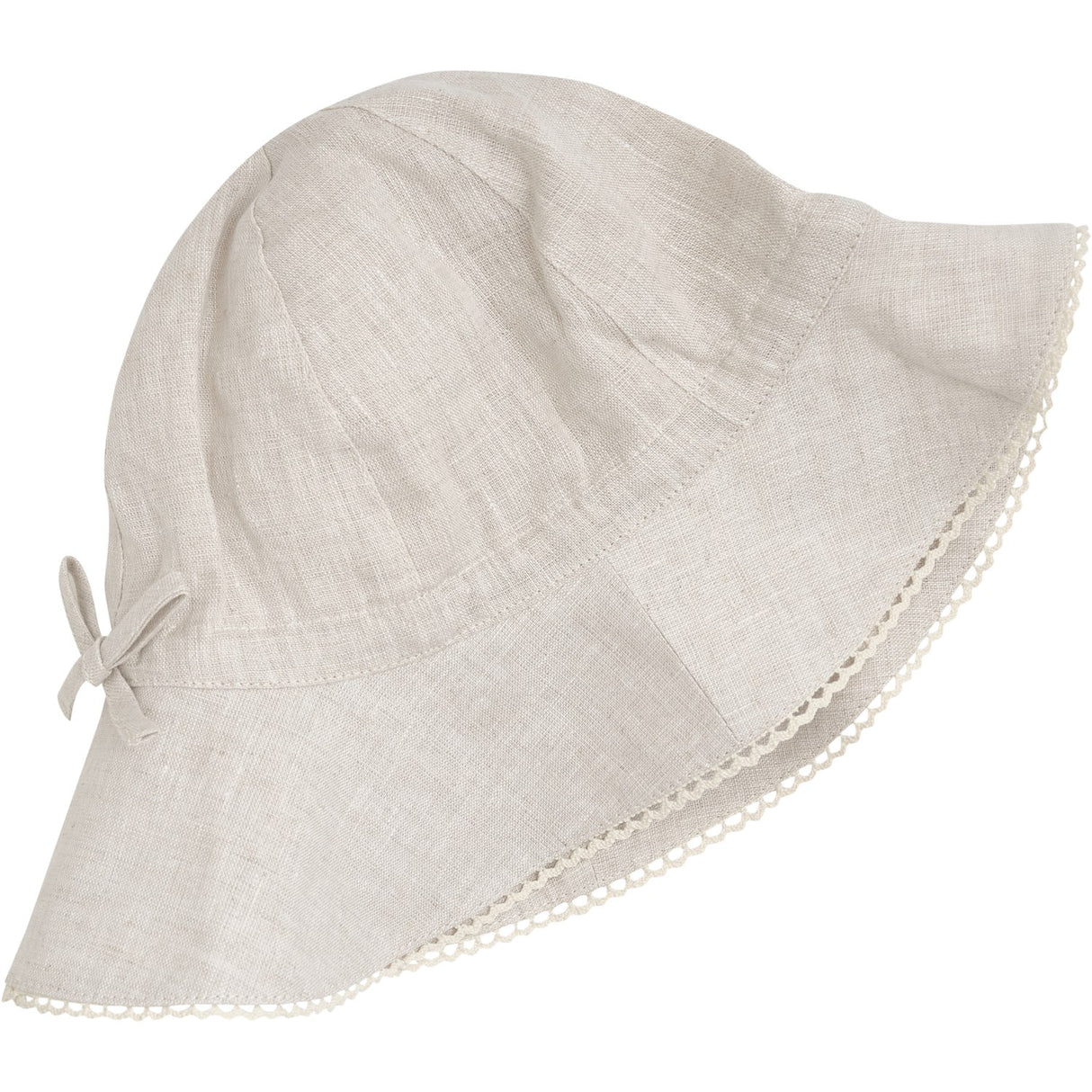 Huttelihut Antique White Summer Hat Linen