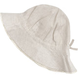 Huttelihut Antique White Summer Hat Linen