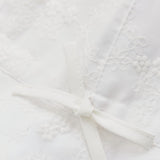 Huttelihut Antique White Summer Hat Embroidery
