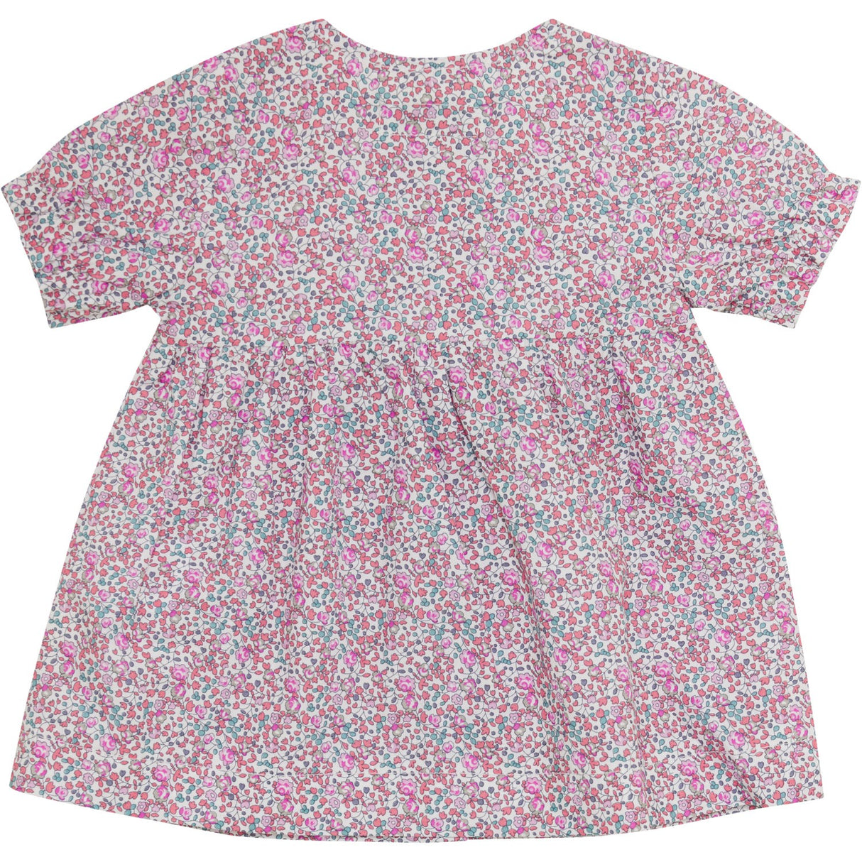 Huttelihut Plumeria Dress Ss In Liberty Fabric