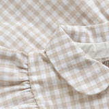 Huttelihut White Pepper Dress Ss Woven Check