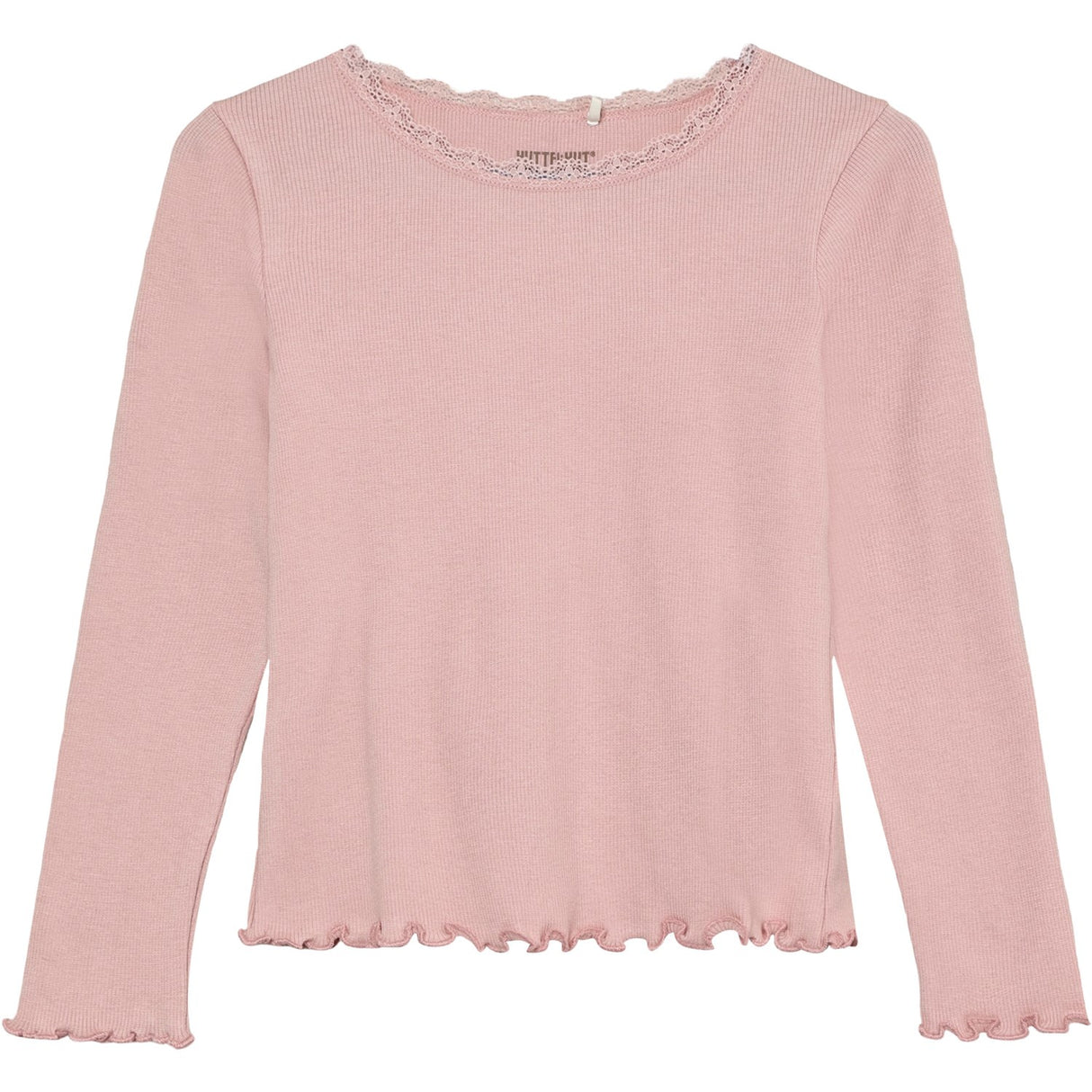 Huttelihut Pale Mauve Blouse Rib