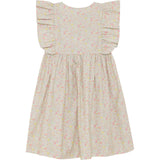 Huttelihut Double Cream Dress Ss In Liberty Fabric