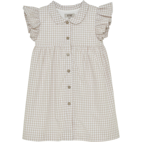 Huttelihut White Pepper Dress Ss Woven Check