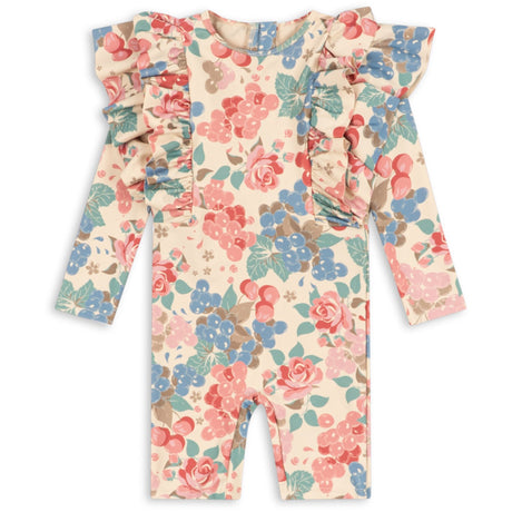 Konges Sløjd Bloomiegrape Manuca Frill Onesie Grs