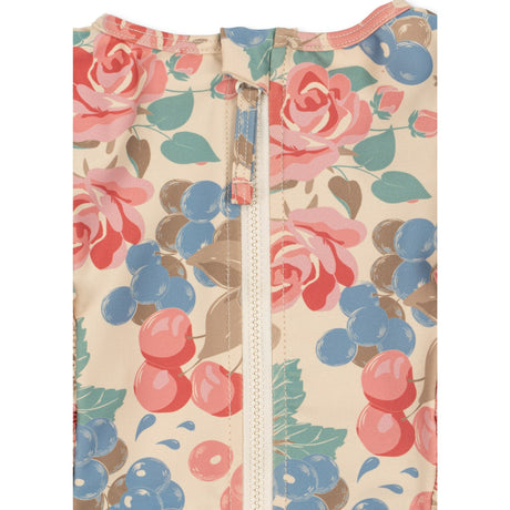 Konges Sløjd Bloomiegrape Manuca Frill Onesie Grs