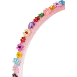 Konges Sløjd Mellow Rose Flower Field Hairbrace