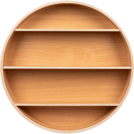 Curve Lab Beech Round Shelf