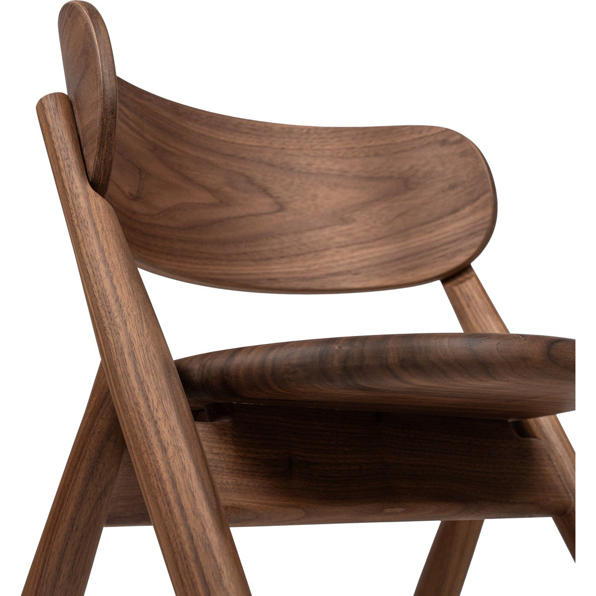Curve Lab Walnut/Valnød Small Chair