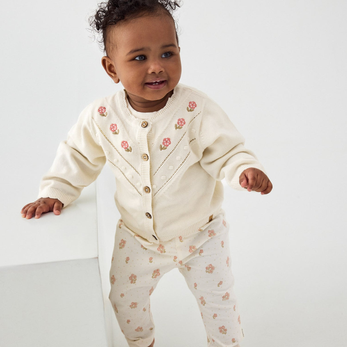 Minymo Vanilla Ice Cardigan Knit