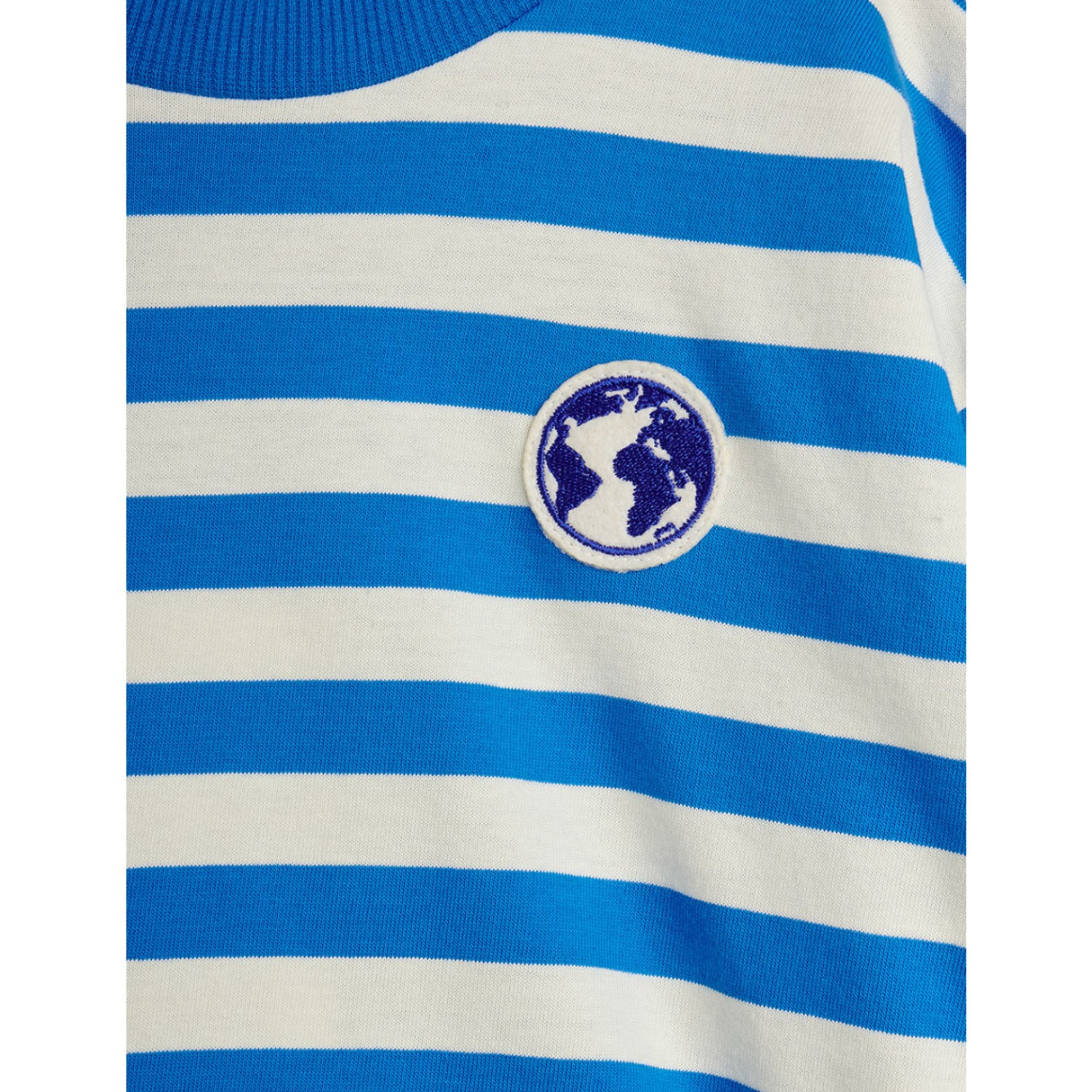 Mini Rodini Blue Earth Yd Stripe Ls Tee