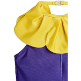 Mini Rodini Purple Flower Halterneck Bathing Suit